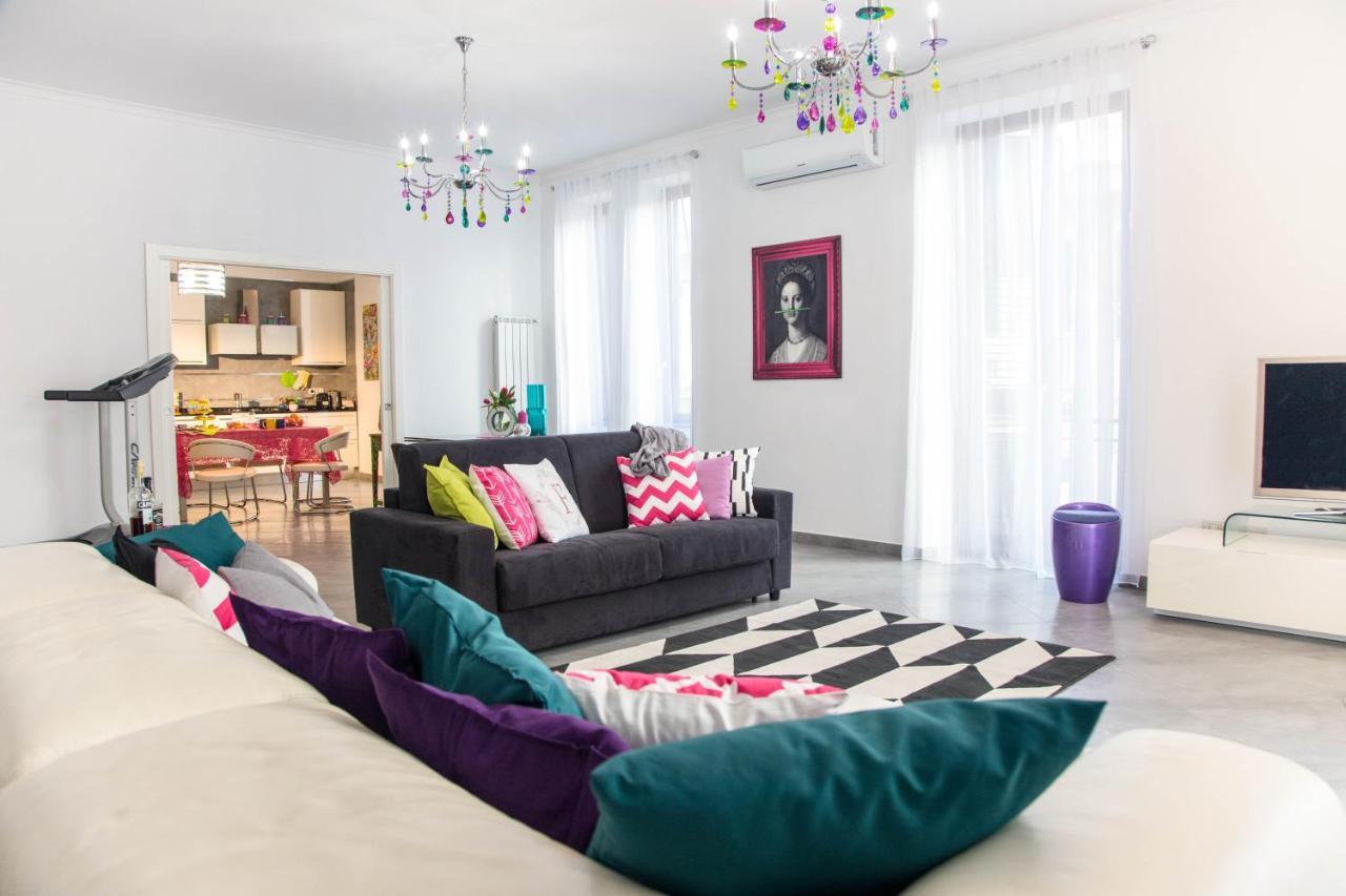 Ferdinando Arthouse Oversized Modern Apartment Neapel Exterior foto